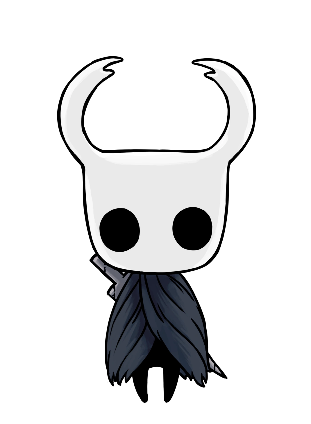 Главный персонаж игры Hollow Knight Рыцарь