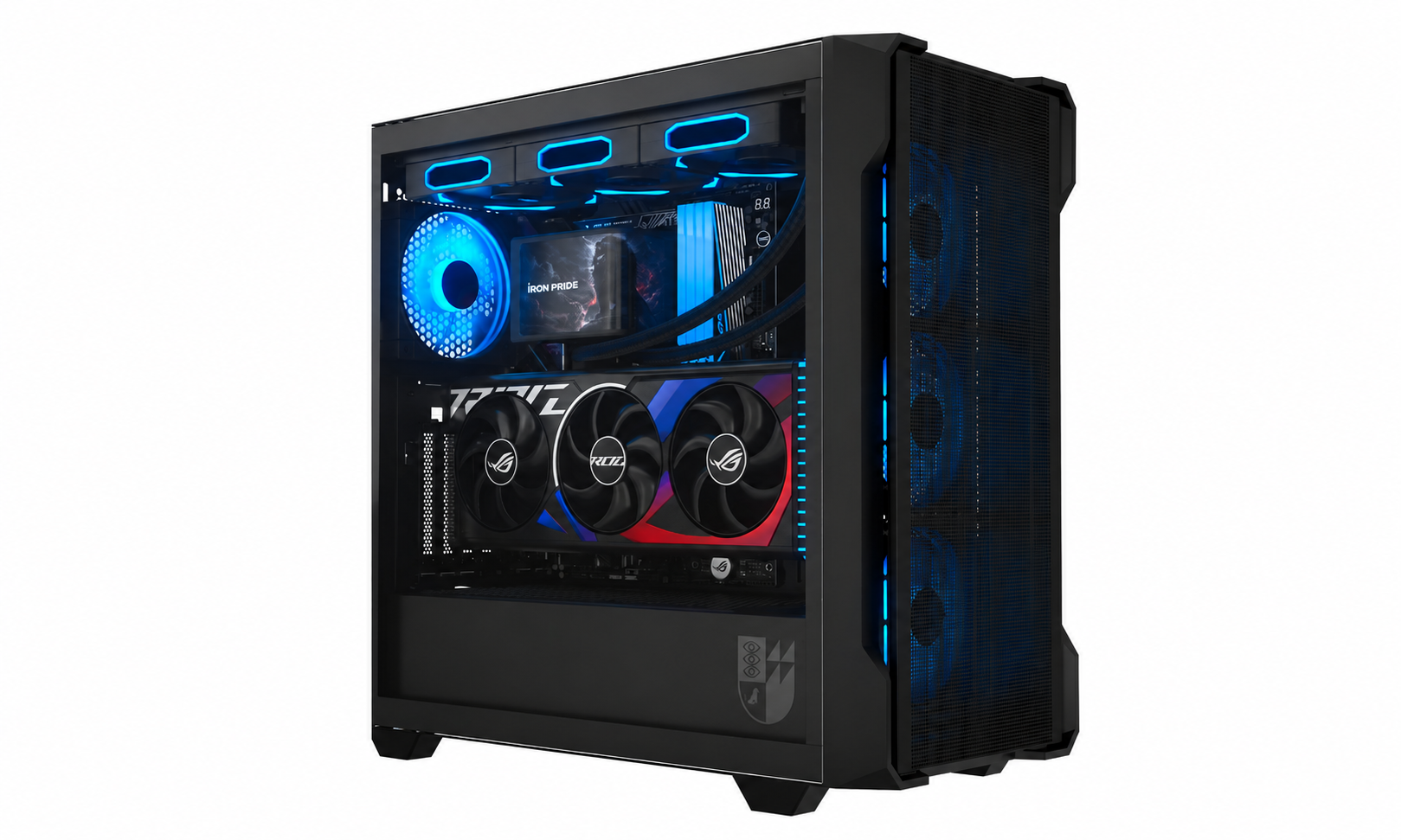 Корпус для ПК игровой Avenger X2 Black Iron Pride